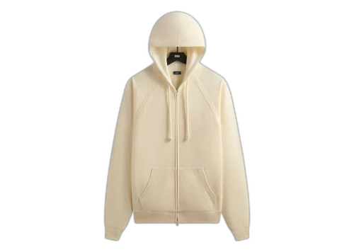 Kith Vale Raglan Full Zip Hoodie Sandrift