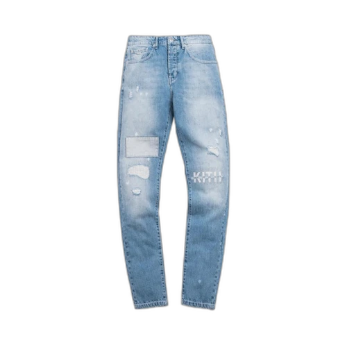 Kith Varick Letter Denim Hosu 2.0 Wash