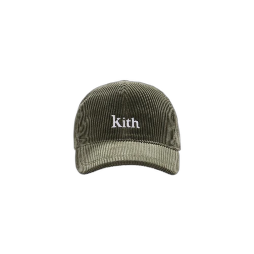 Kith Washed Cord BG Cap Olive