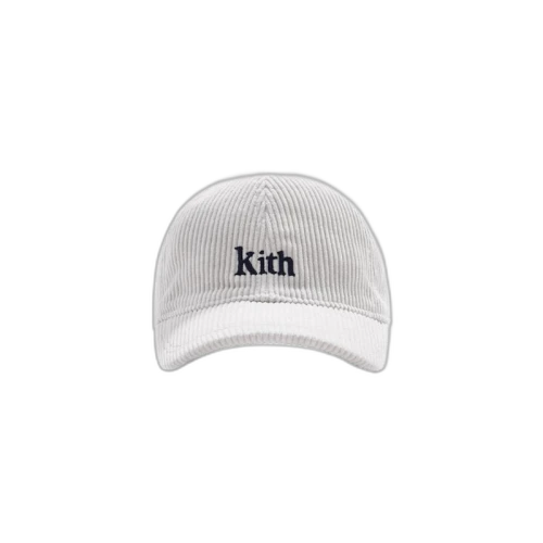 Kith Washed Cord BG Cap White