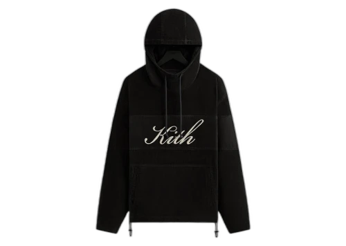 Kith Washed Corduroy Caden Hoodie Carbon