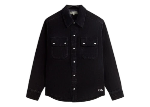 Kith Washed Corduroy Puffed Rowan Jacket Ink