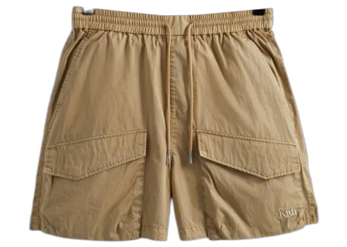 Kith Washed Cotton Boreum Cargo Pocket Short Canvas