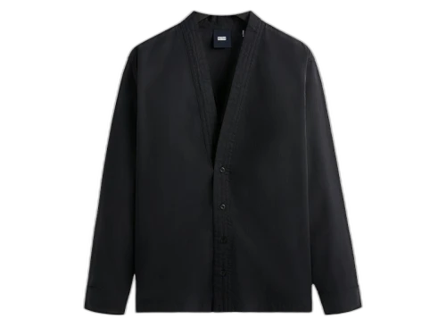 Kith Washed Cotton Sullivan Shirt Black