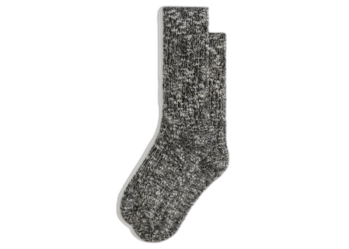 Kith Willet Marled Crew Socks Black