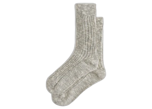 Kith Willet Marled Crew Socks Concrete