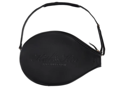 Kith Wilson Retro Leather Racket Cover Black