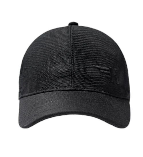 Kith Wing Stripe Cap Black