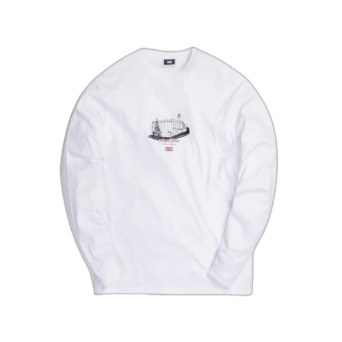 Kith Winter City California L/S Tee White