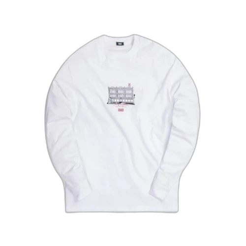 Kith Winter City New York L/S Tee White