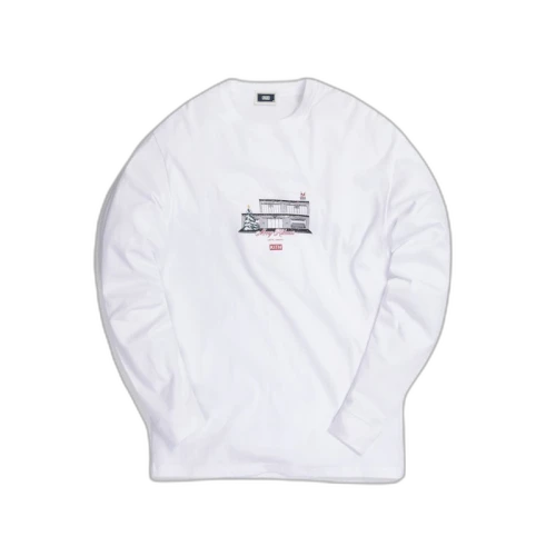 Kith Winter City Tokyo L/S Tee White