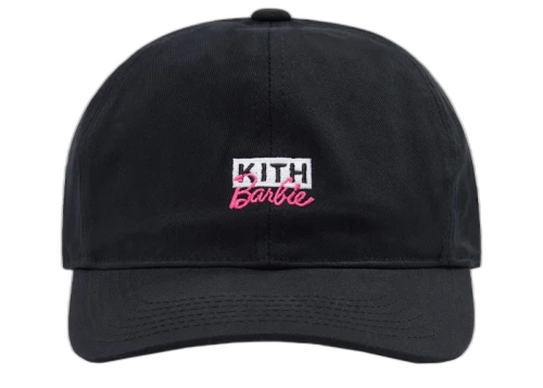 Kith Women for Barbie Overlap Logo Hat Black
