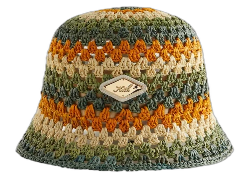 Kith Women Raffia Multi Stitch Bucket Hat Madeira