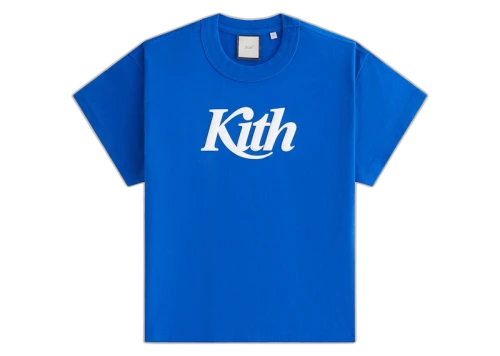 Kith Women Swash Logo Mulberry Vintage Tee Laguna