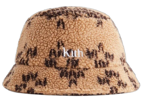 Kith Women's Fair Isle Sherpa Bucket Hat Loft