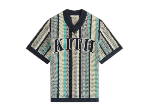 Kith Women's Spencer II Crochet Jersey Mykonos