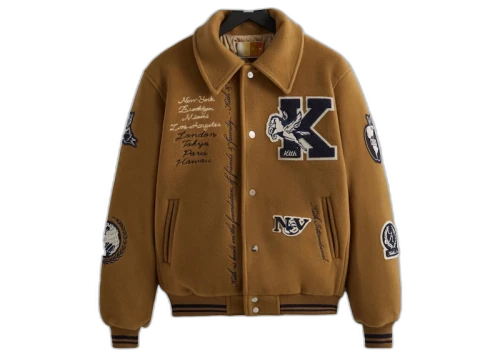 Kith Wool Coaches Jacket Dorado