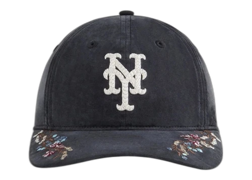 Kith x 47 New York Mets Cupro Linen Franchise LS Cap Black