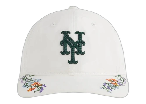 Kith x 47 New York Mets Cupro Linen Franchise LS Cap Sandrift