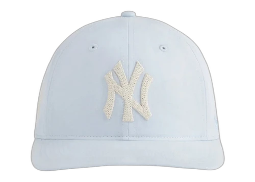 Kith x 47 New York Yankees Cupro Linen Franchise LS Cap Light Indigo