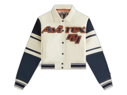 Kith x Avirex New York Knicks Women's Icon Jacket Sandrift