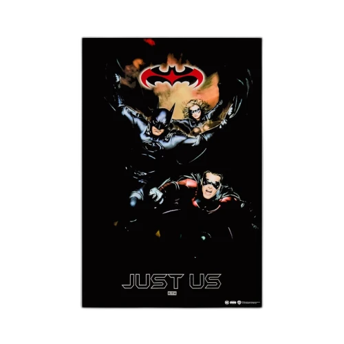 Kith x Batman Just Us Poster