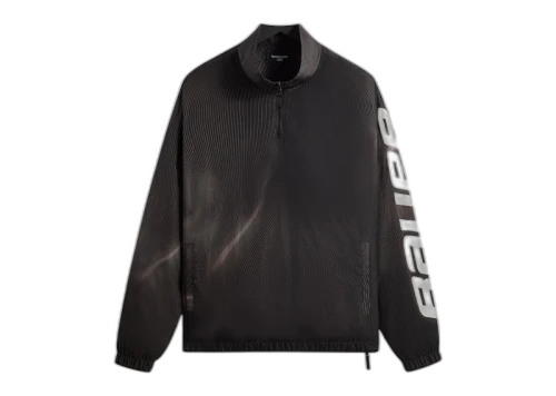 Kith x Bauer New York Rangers Nylon Quarter Zip Black
