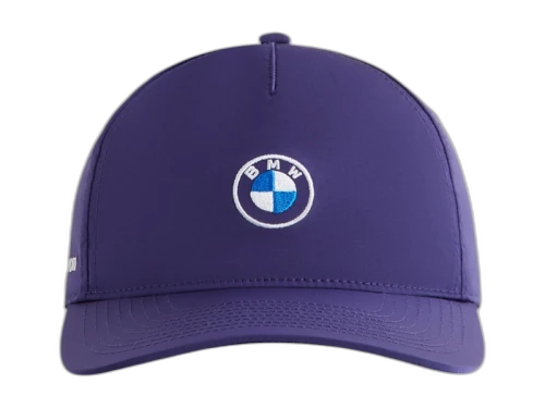 Kith x BMW Bay Low Pinch Crown Snapback Techno Violet