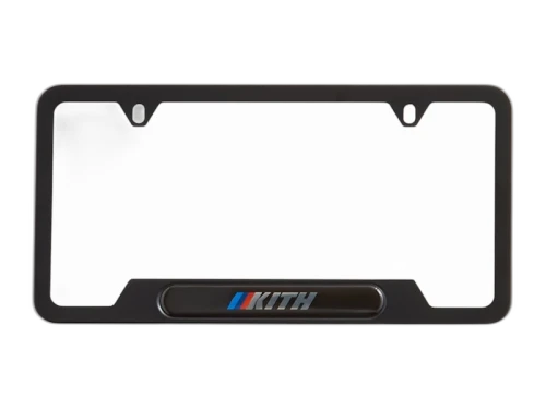 Kith x BMW Car Plate Black (FW24)