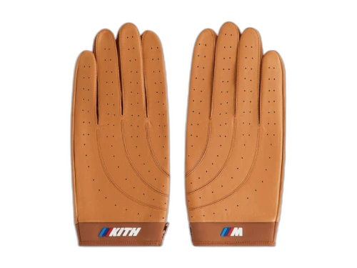 Kith x BMW Leather Driving Glove Desert