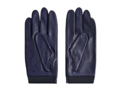 Kith x BMW Leather Driving Glove Techno Violet