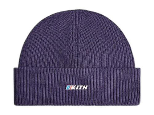 Kith x BMW Mia Enamel Logo Beanie Techno Violet