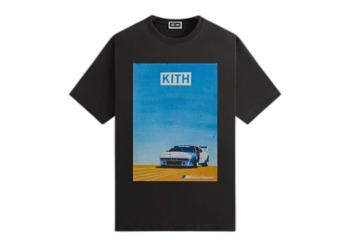 Kith x BMW Retro Vintage Tee Black