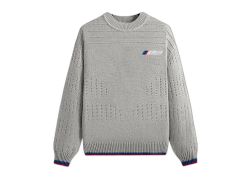 Kith x BMW Sven Crewneck Sweater Light Heather Grey