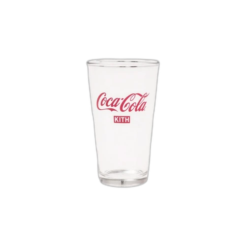 Kith x Coca-Cola Cubed Pint Glass Clear