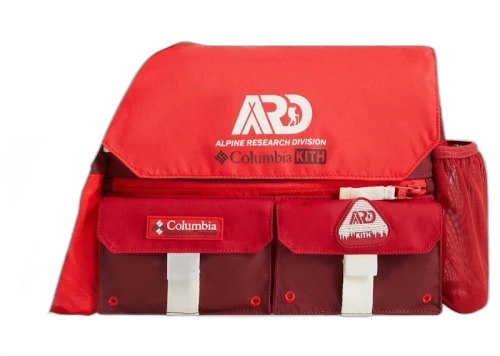 Kith x Columbia Crossbody Bright Red