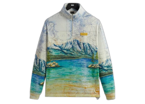 Kith x Columbia Lake Tahoe Quarter Zip Chalk