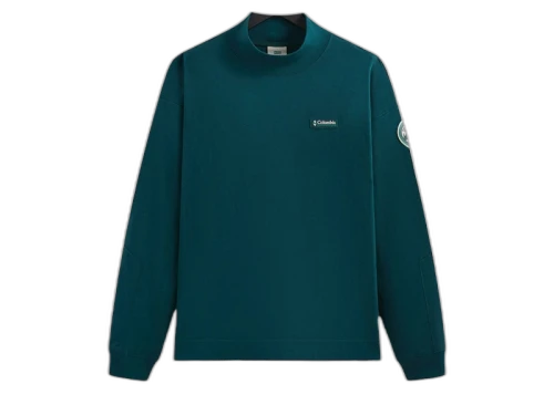 Kith x Columbia Mock Neck Longsleeve Midnight Teal