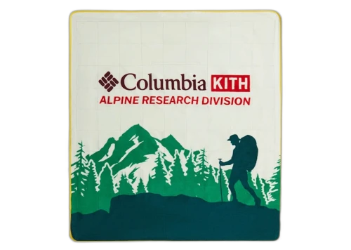 Kith x Columbia Packable Throw Blanket Multicolor