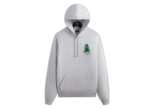 Kith x Columbia Redwood Williams III Hoodie Light Heather Grey