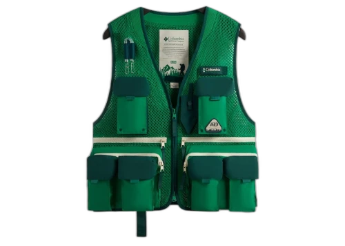 Kith x Columbia Utility Vest Bamboo Forest