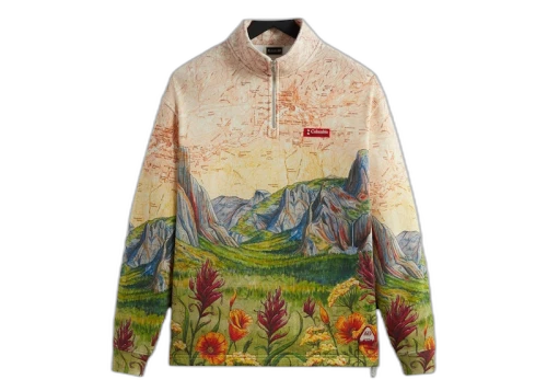 Kith x Columbia Yosemite Quarter Zip Waffle