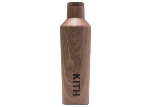 Kith x Corkcicle 16oz Canteen Wood
