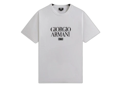 Kith x Giorgio Armani Tee White