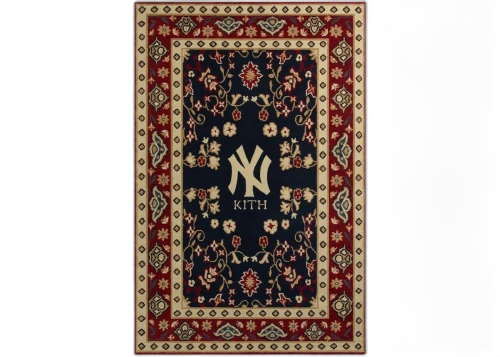 Kith x Kasra Rugs x New York Yankees 4' x 6' Rug Multi