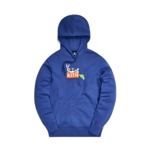 Kith x Looney Tunes Carrot Hoodie Blue