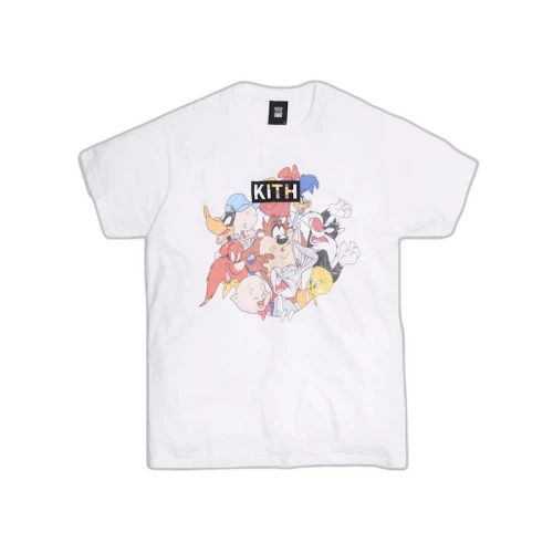 Kith x Looney Tunes Merrie Melodies Vintage Tee White