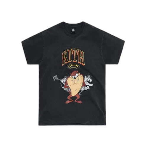 Kith x Looney Tunes Taz Vintage Tee Black