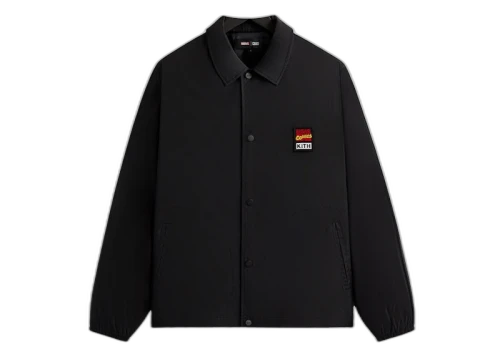 Kith x Marvel Comics Coaches Jacket Black