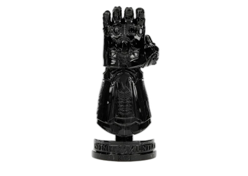 Kith x Marvel Infinity Gauntlet Paperweight (Black Stones) Black